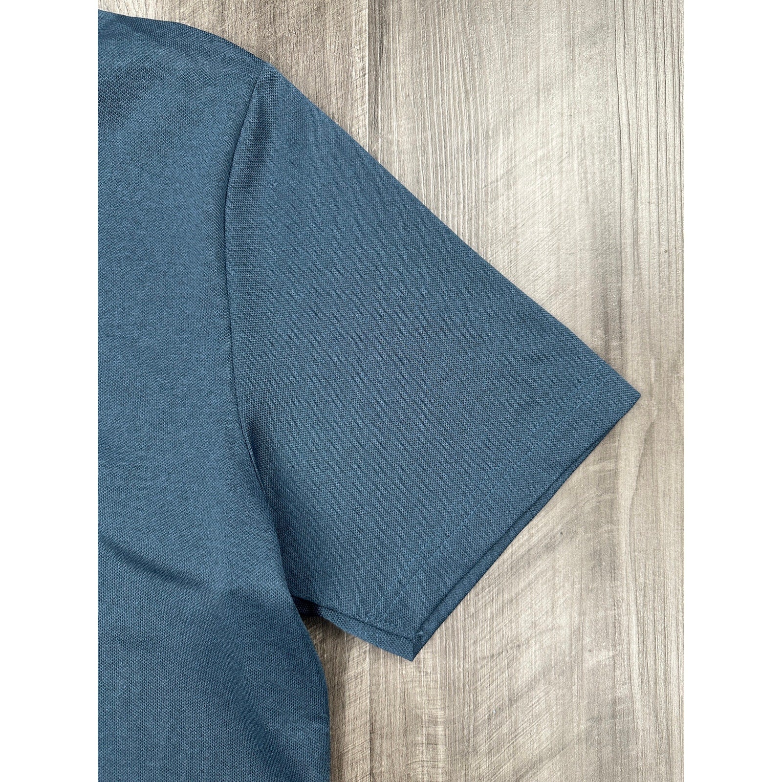 Travis Mathew Good Good Acropolis Golf Polo in Mood Indigo Vintage — Size Medium