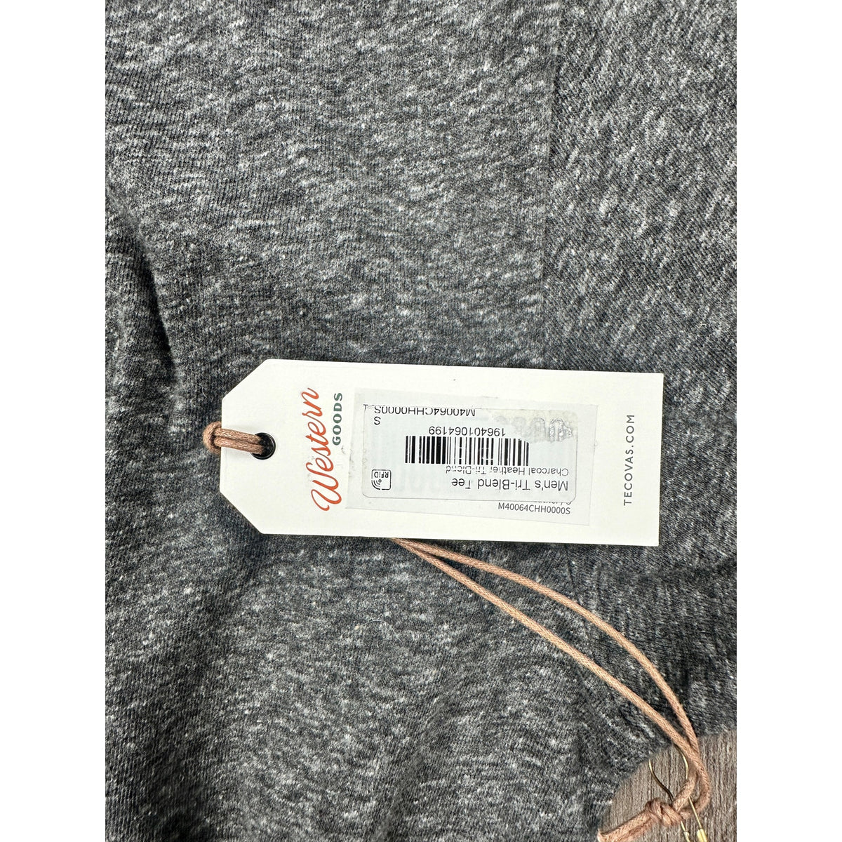 Tecovas Tri-Blend Tee — Size Small