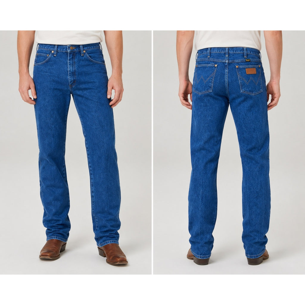 Wrangler Made in USA Vintage Cowboy Cut Original Fit Jeans in Blue — Size 40x30 // Preowned