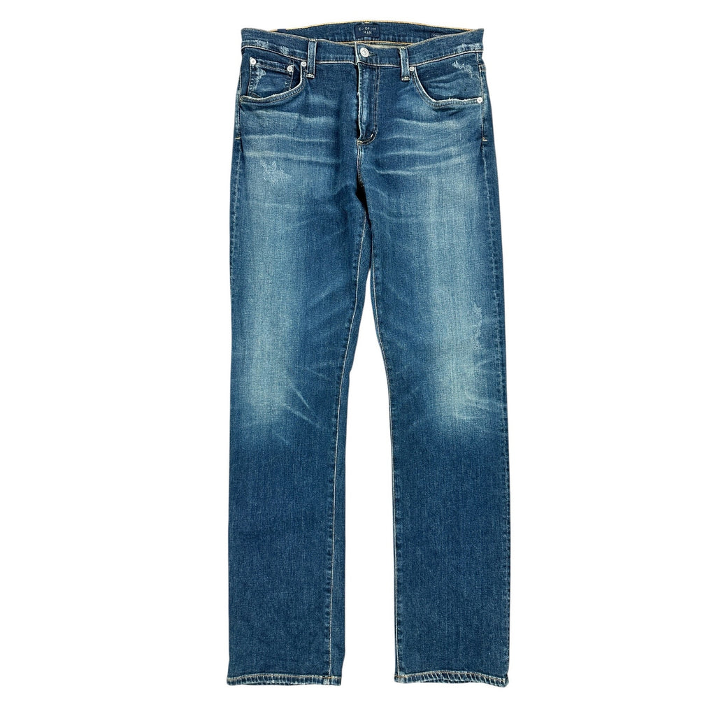 Citizens of Humanity Gage Slim Straight Jeans in Blue — Size 32 // Preowned