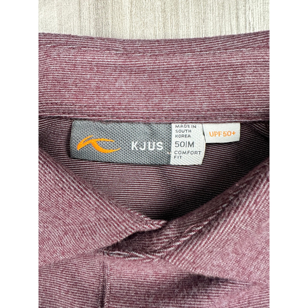 KJUS Scot Long Sleeve Golf Polo — Size 50 (Medium)