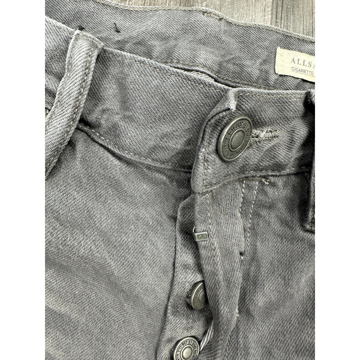 AllSaints Goree Cigarette Jeans — Size 30 // Preowned